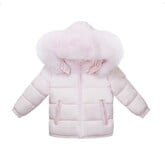 DOT DOT AW26 Hooded Jacket - Pale Pink