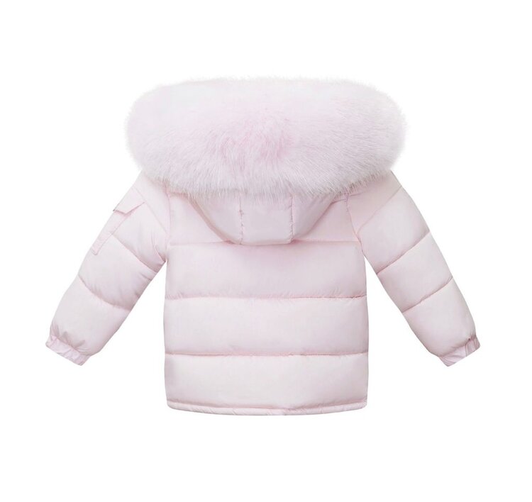DOT DOT AW26 Hooded Jacket - Pale Pink