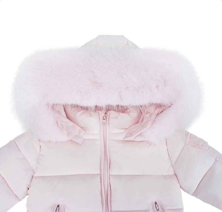DOT DOT AW26 Hooded Jacket - Pale Pink