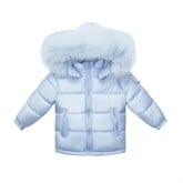 DOT DOT AW26 Hooded Jacket - Pale Blue