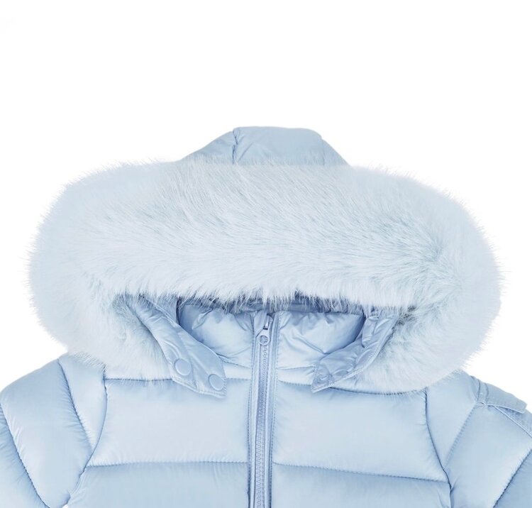 DOT DOT AW26 Hooded Jacket - Pale Blue