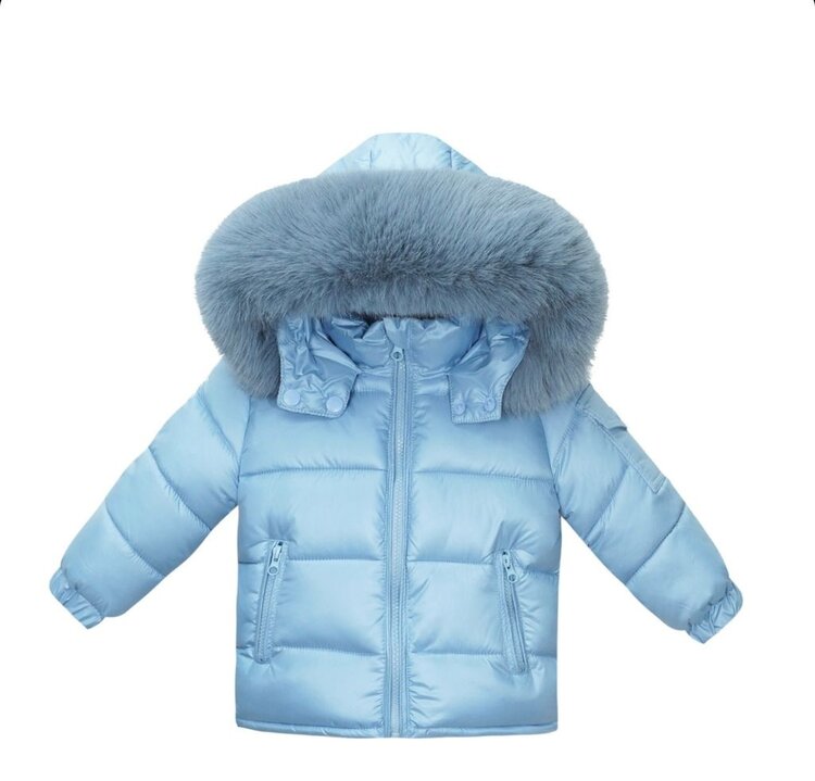 DOT DOT AW26 Hooded Jacket - Ocean Blue