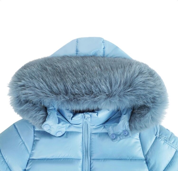 DOT DOT AW26 Hooded Jacket - Ocean Blue