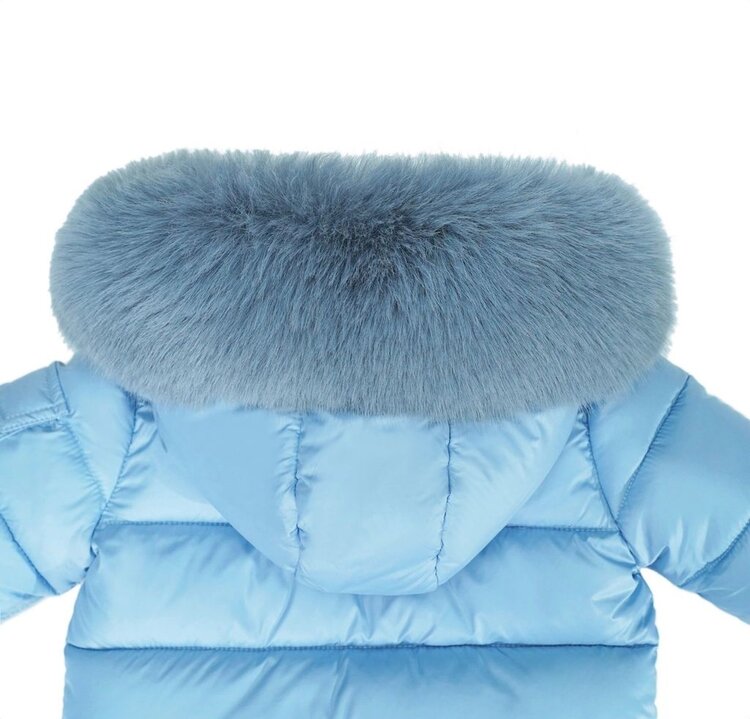 DOT DOT AW26 Hooded Jacket - Ocean Blue