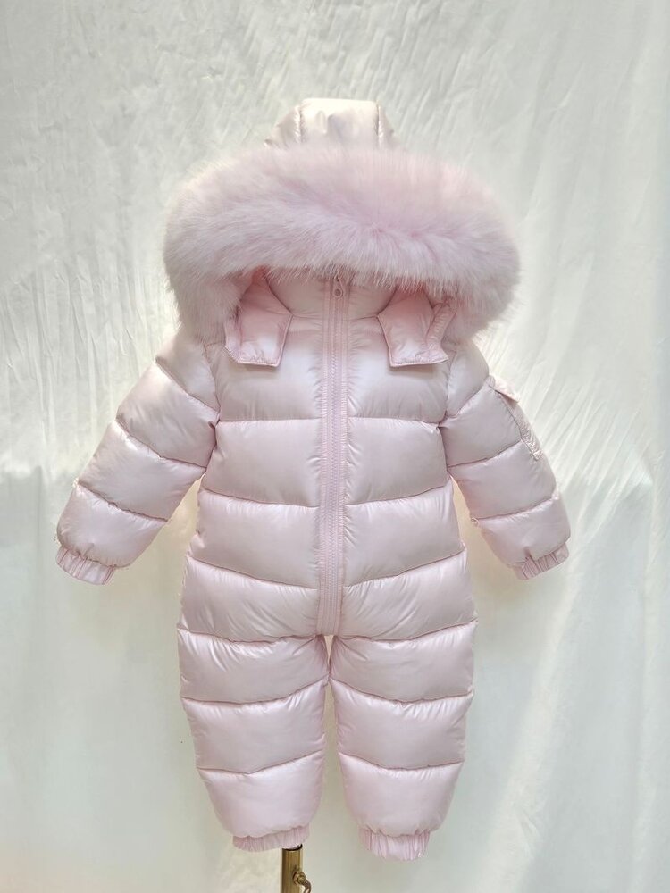 DOT DOT AW26 Snowsuit - Pale Pink