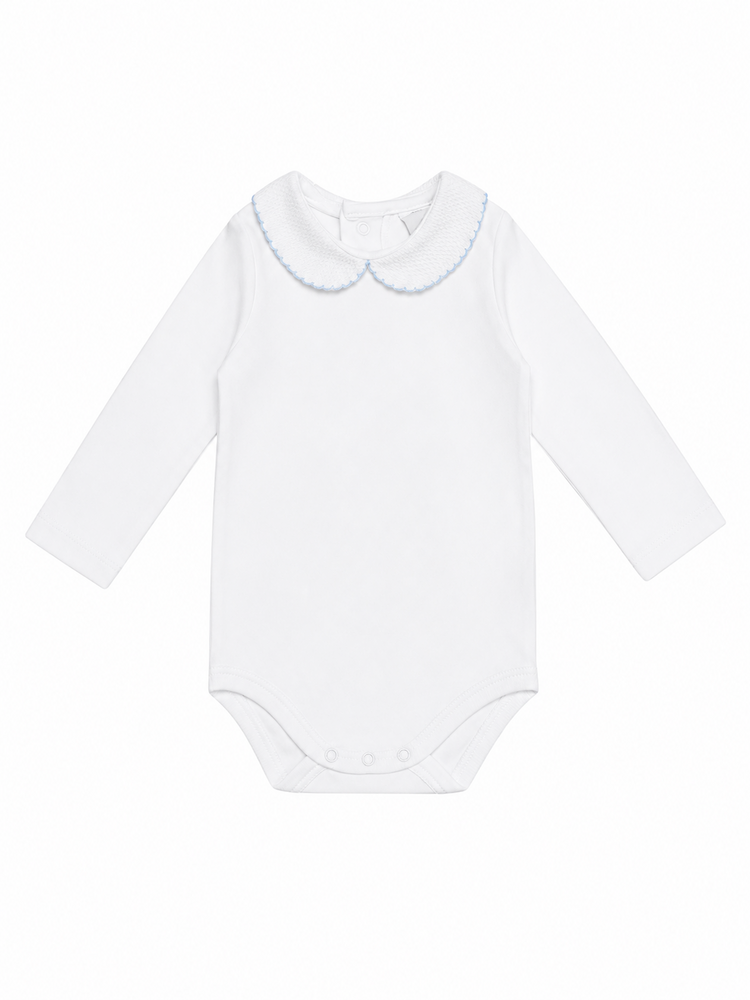 Babidu Babidu AW26 Blue Trim Collar Body - 1181