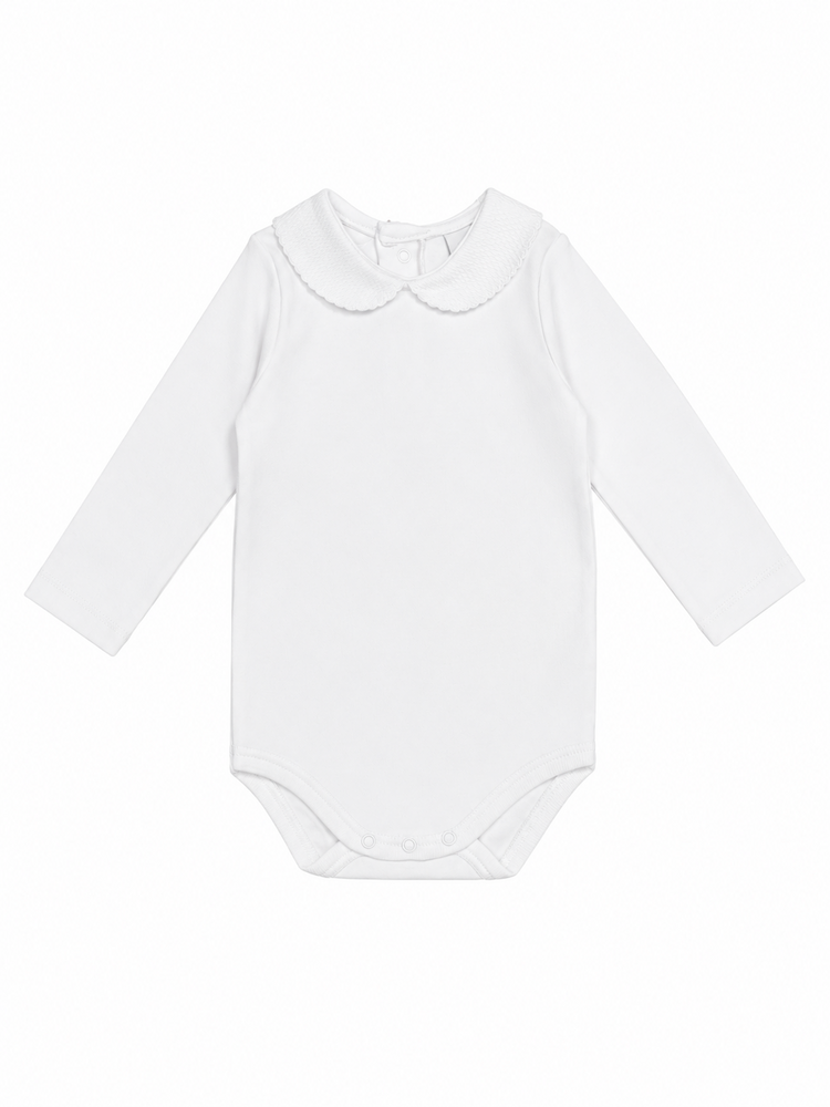 Babidu Babidu AW26 White Trim Collar Body - 1181