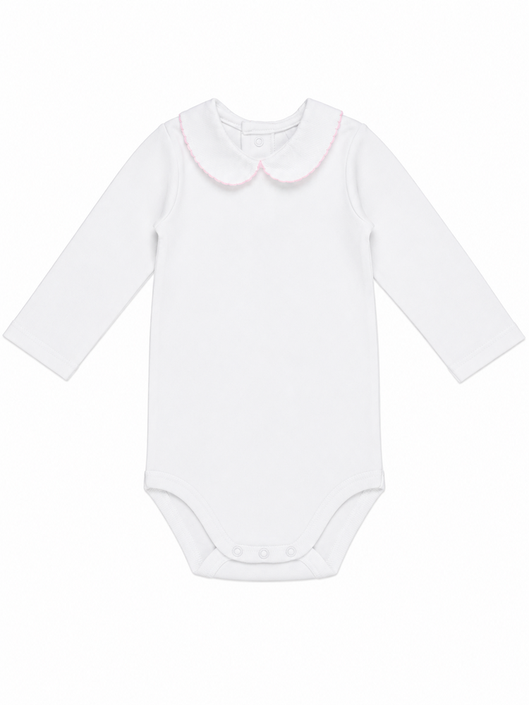 Babidu Babidu AW26 Pink Trim Collar Body - 1181
