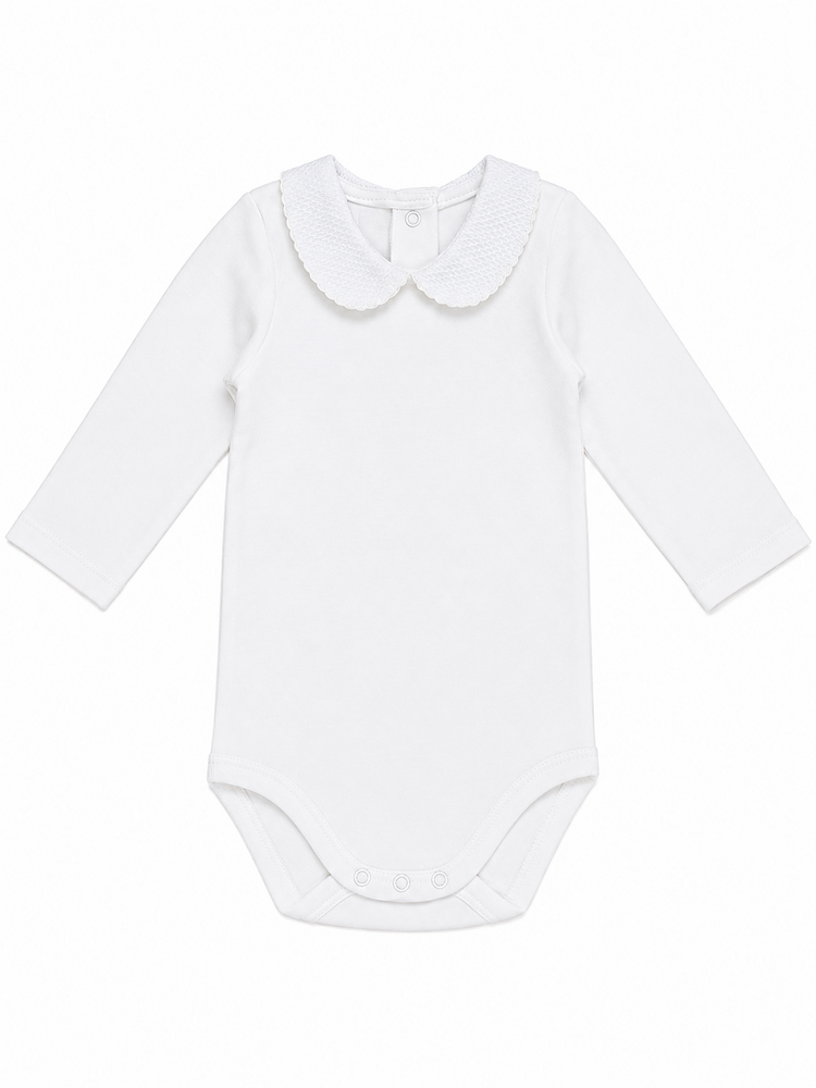 Babidu Babidu AW26 Beige Trim Collar Body - 1181
