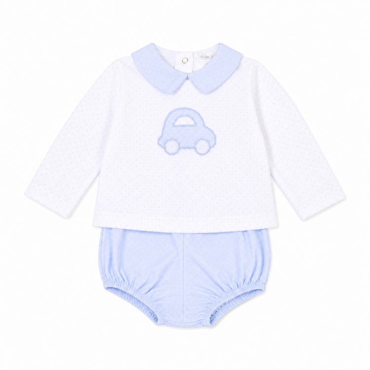 Deolinda Deolinda AW26 Velour Polkadot Pant Set - 26722