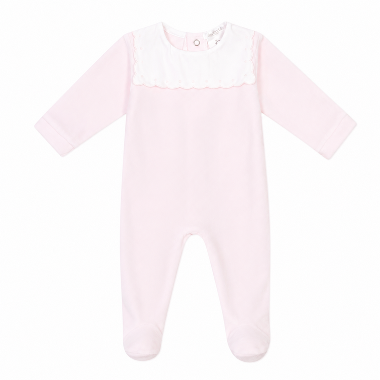 Deolinda Deolinda AW26 Velour Babygrow - 26122