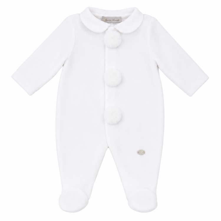 Mayoral Martin Aranda AW26 Velour Babygrow - 24335