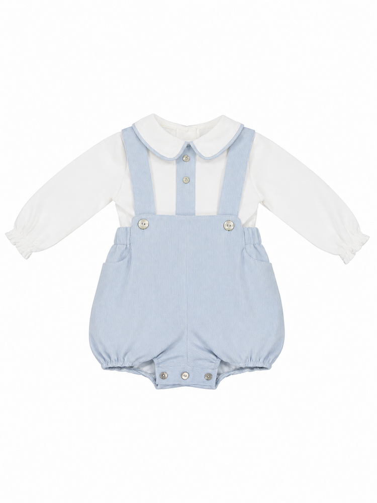 Be Chic Be Chic AW26 Boys Corduroy Romper Set - 822S