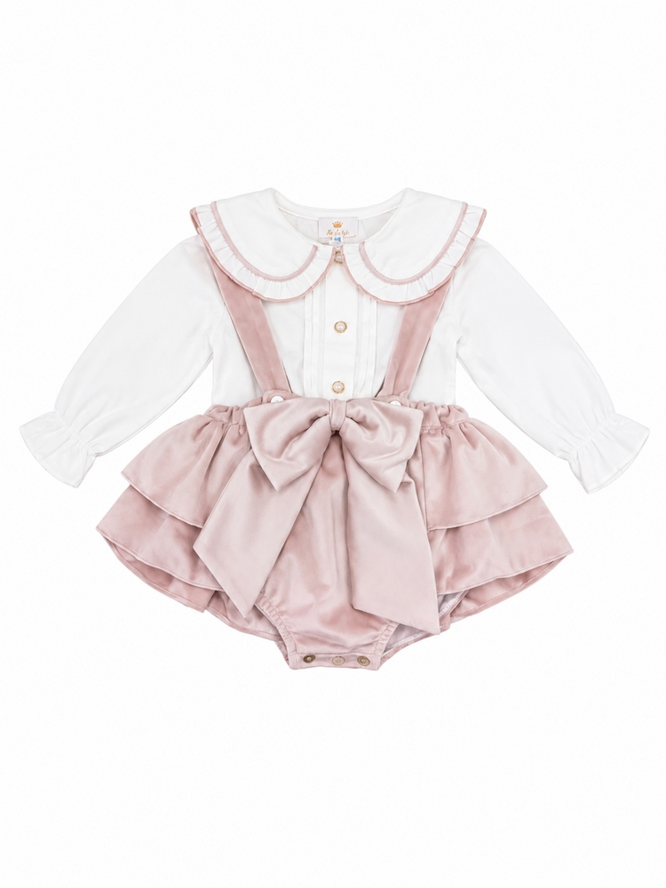 Be Chic Be Chic AW26 Frill Romper Set - 813/807