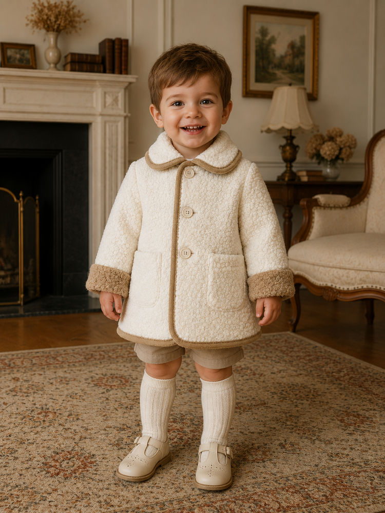 Be Chic Be Chic AW26 Boucle Coat - 801C