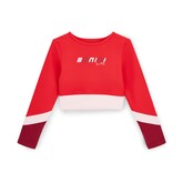 Bonini by A*Dee Bonini by A*Dee AW26 Motion Long Sleeve Panel Top