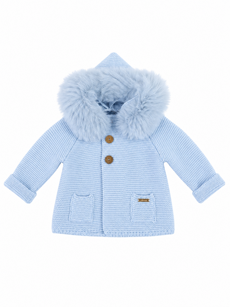 Martin Aranda Martin Aranda AW26 Knitted Fur Hood Jacket - 10331