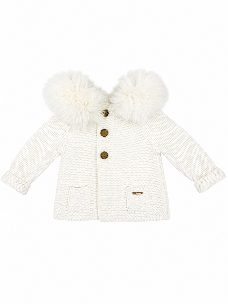 Martin Aranda Martin Aranda AW26 Knitted Fur Hood Jacket - 10331