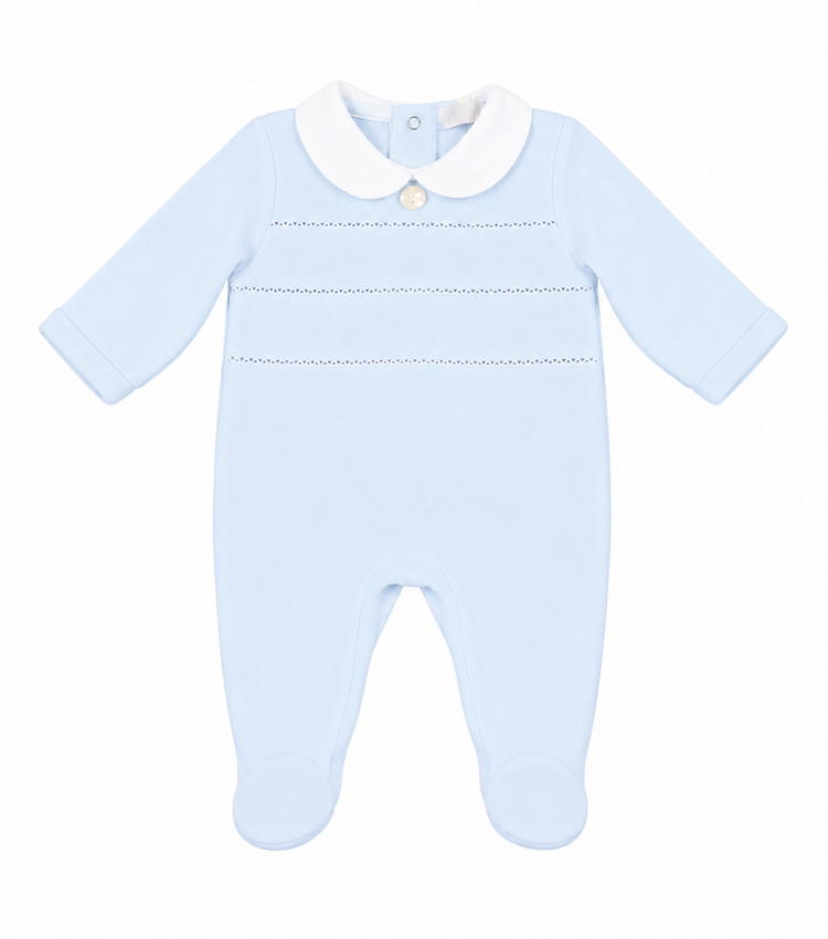 Martin Aranda Martin Aranda AW26 Velour Babygrow - 34335
