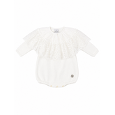 Artesania Granlei Artesania Granlei AW26 Lace Collar Romper - 226-544
