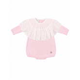 Artesania Granlei Artesania Granlei AW26 Lace Collar Romper - 226-544
