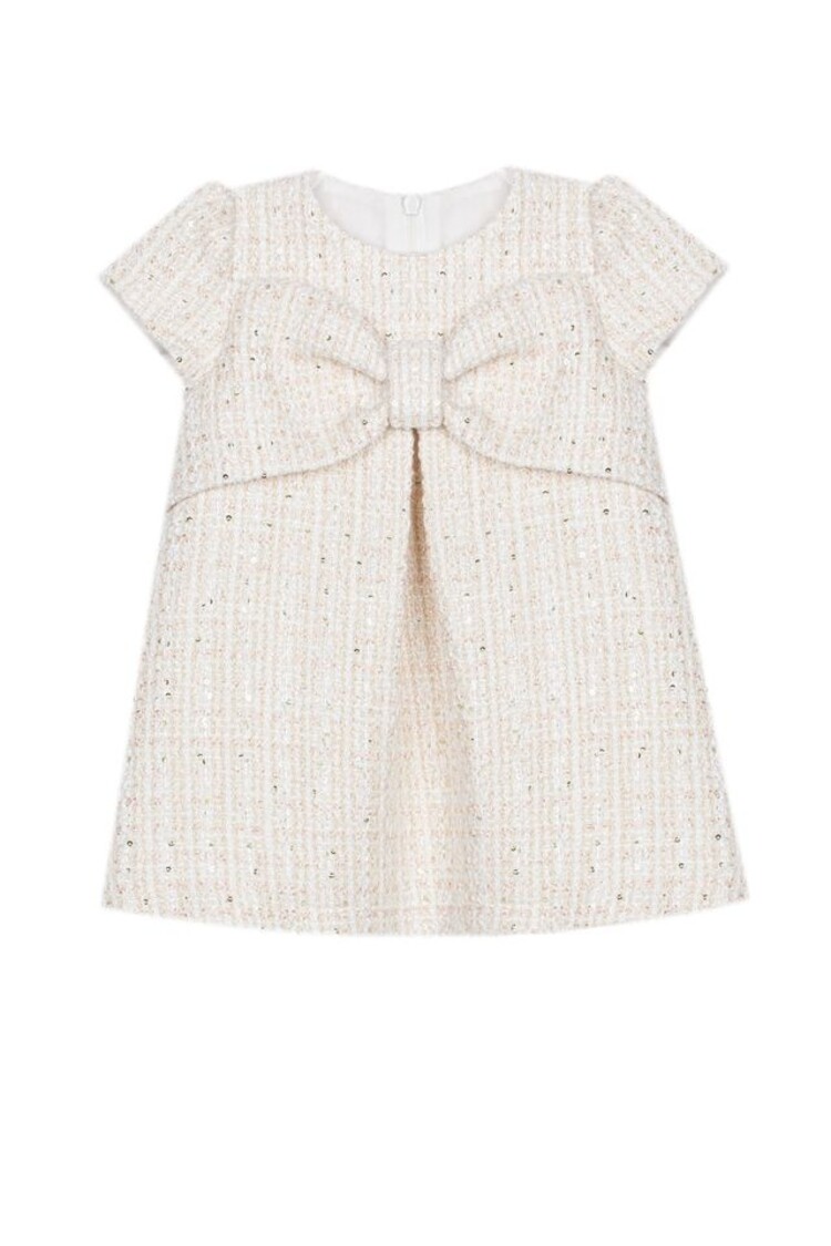 Patachou Patachou AW26 Sparkle Tweed Dress - 3293