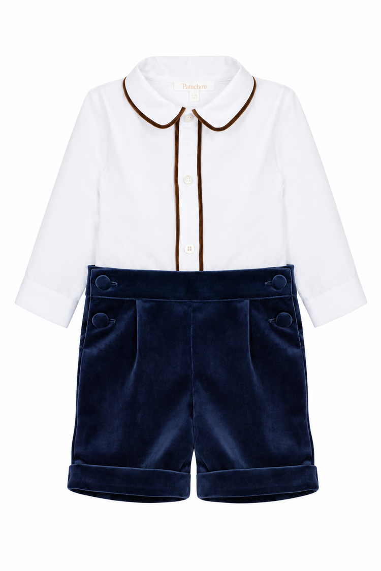 Patachou Patachou AW26 Boys Smart Short Set - 3389