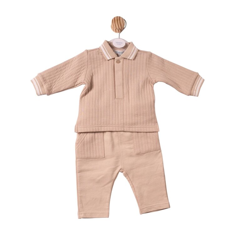 Mintini Mintini AW26 Polo & Trouser Set - MB7338