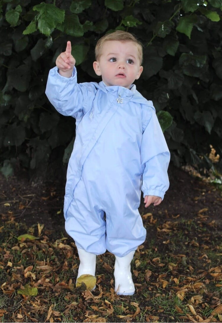 Little Lads & Ladies Puddle Suit - Blue