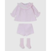 Tutto Piccolo Tutto Piccolo AW26 Short Set & Socks - 2283