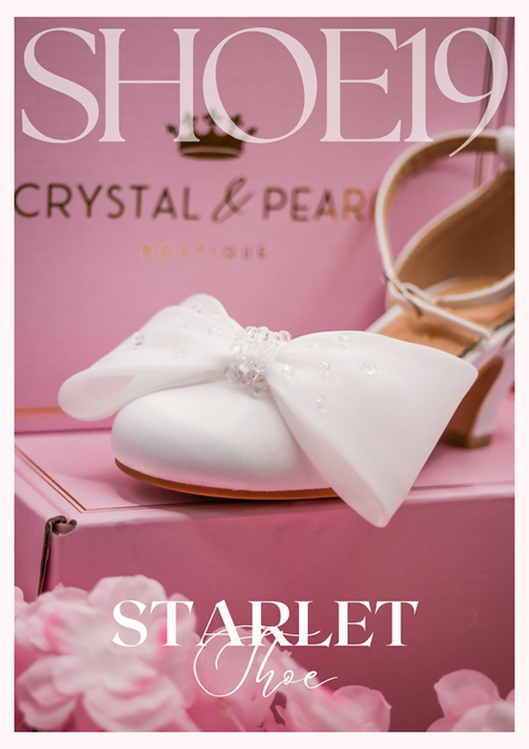 Crystal & Pearl Crystal & Pearl Starlet Communion Shoe