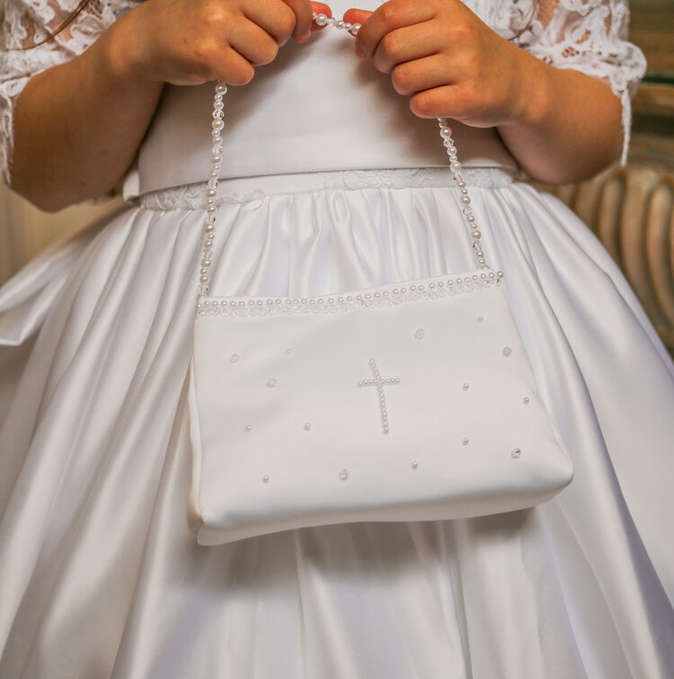 Crystal & Pearl Crystal & Pearl Wish Upon a Star Communion Bag