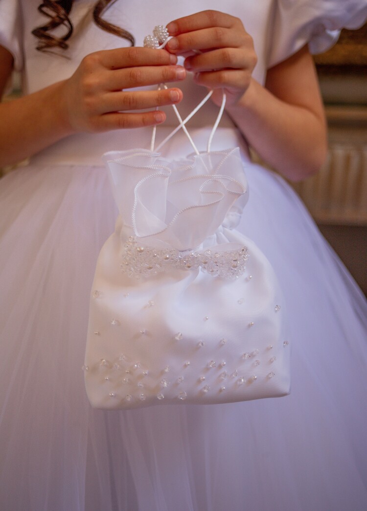 Crystal & Pearl Crystal & Pearl Starlet Communion Bag