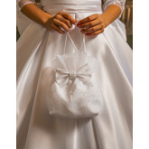 Crystal & Pearl Crystal & Pearl Tiffany Communion Bag