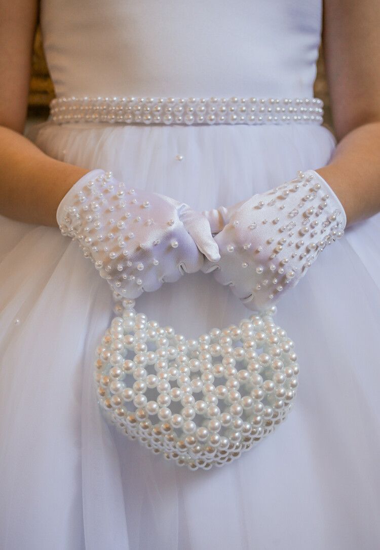 Crystal & Pearl Crystal & Pearl Love at First Sight Communion Bag
