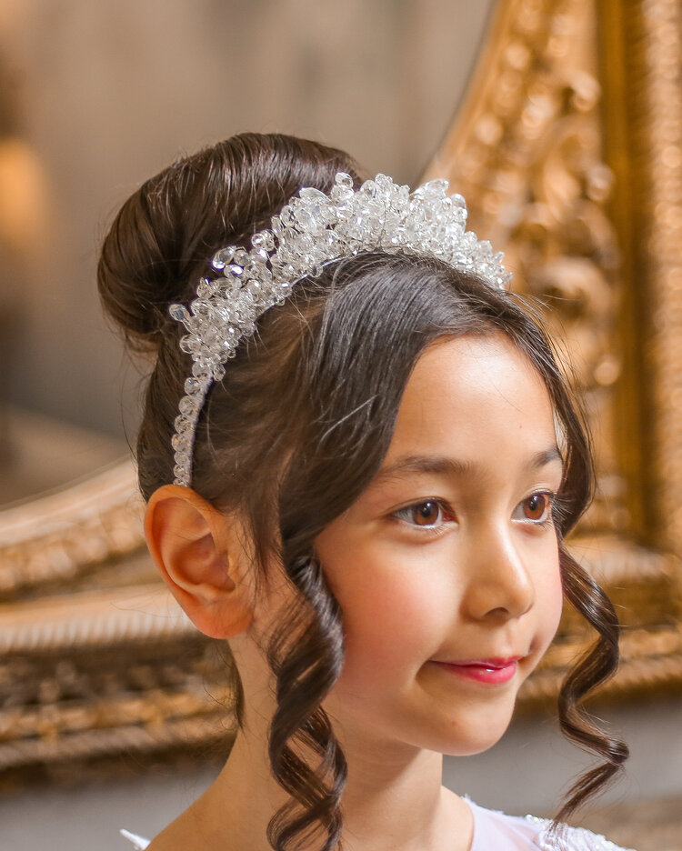 Crystal & Pearl Crystal & Pearl Boujee Tiara