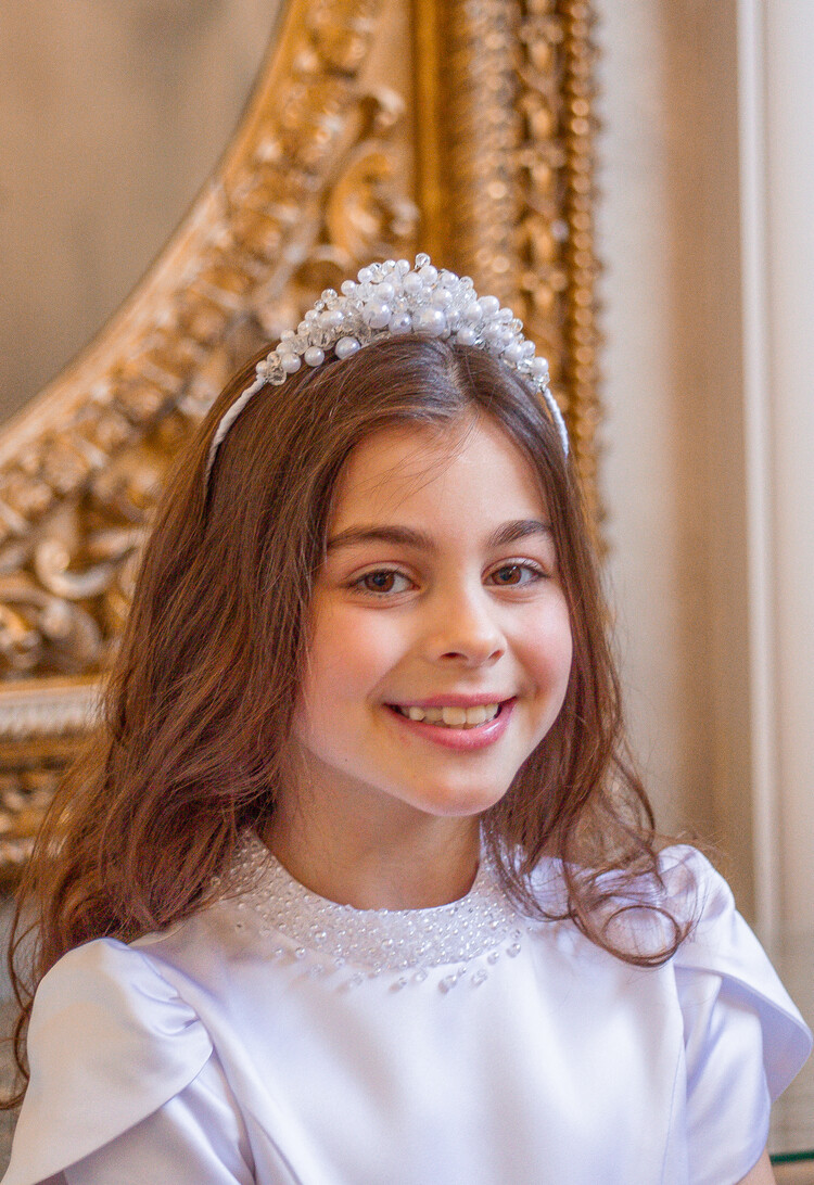 Crystal & Pearl Crystal & Pearl Emilie Tiara