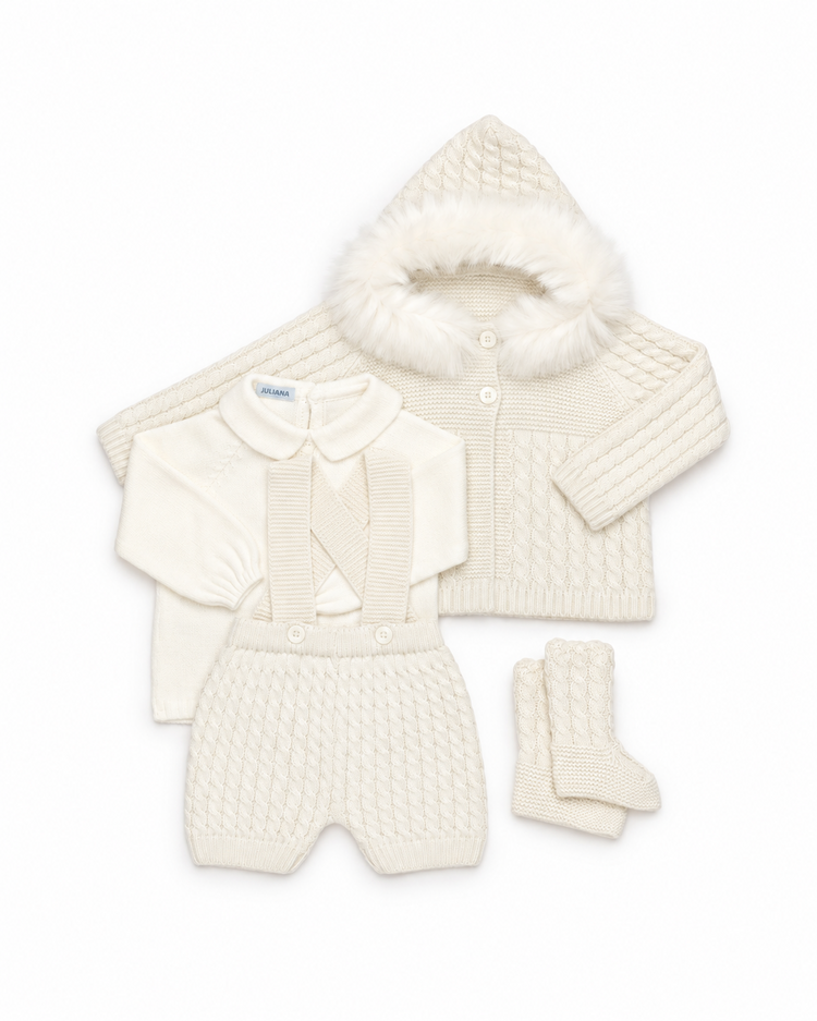 Juliana Juliana AW26 Romper Set with Jacket - 26691