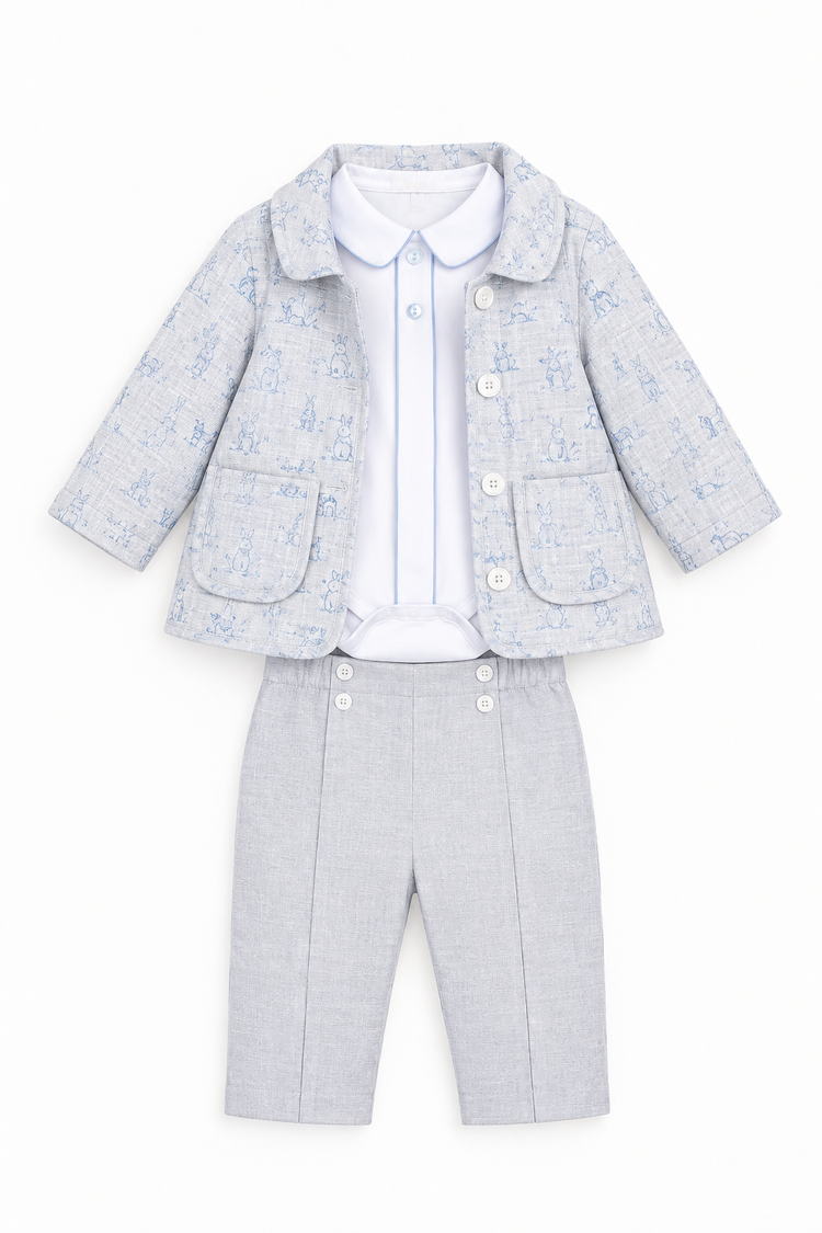 Patachou Patachou AW26 3 Piece Trouser Set - 3040