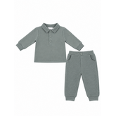 Pastels & Co Pastels & Co AW26 Skye Polo & Trouser Set - 10-04A