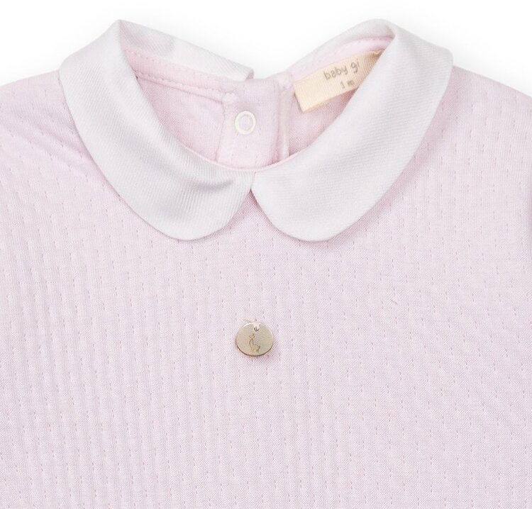 Baby Gi Baby Gi AW26 Jacquard Babygrow - BGJ50