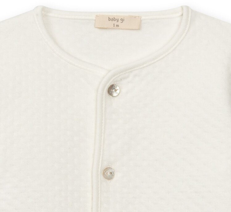 Baby Gi Baby Gi AW26 Jacquard Cardigan - BGJ83