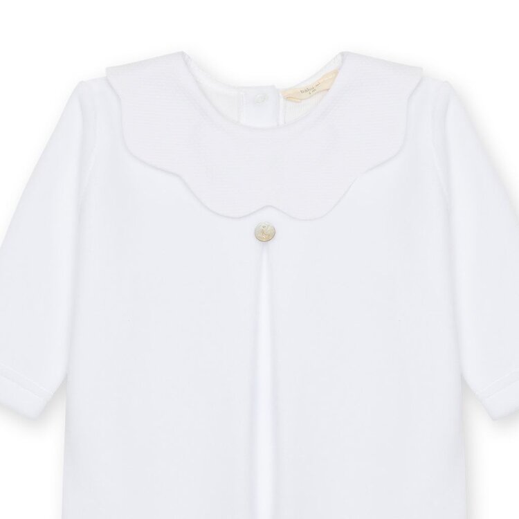 Baby Gi Baby Gi AW26 Velour Pique Babygrow - PQ50
