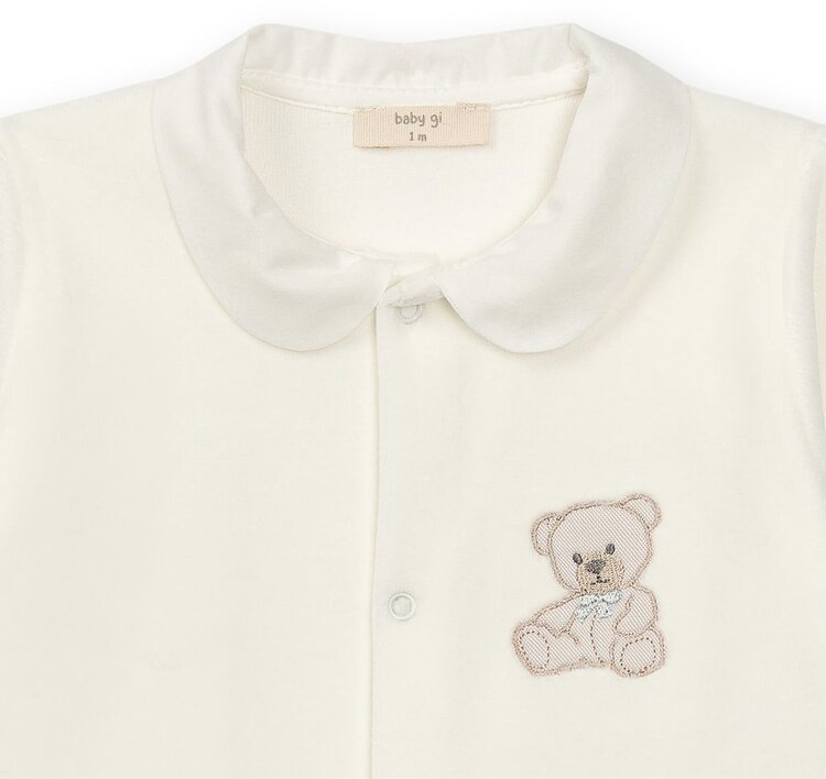 Baby Gi Baby Gi AW26 Sweet Teddy Babygrow - ST53