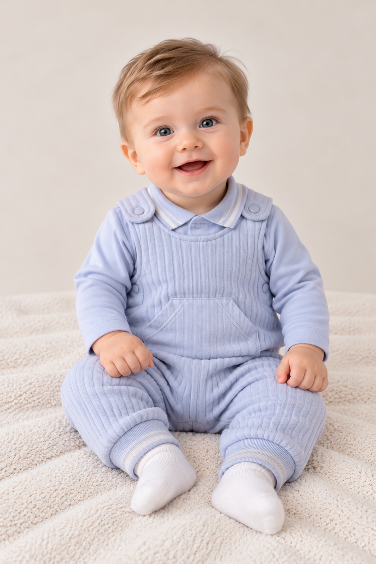 Mintini Mintini AW26 Long Dungaree Set - MB7330