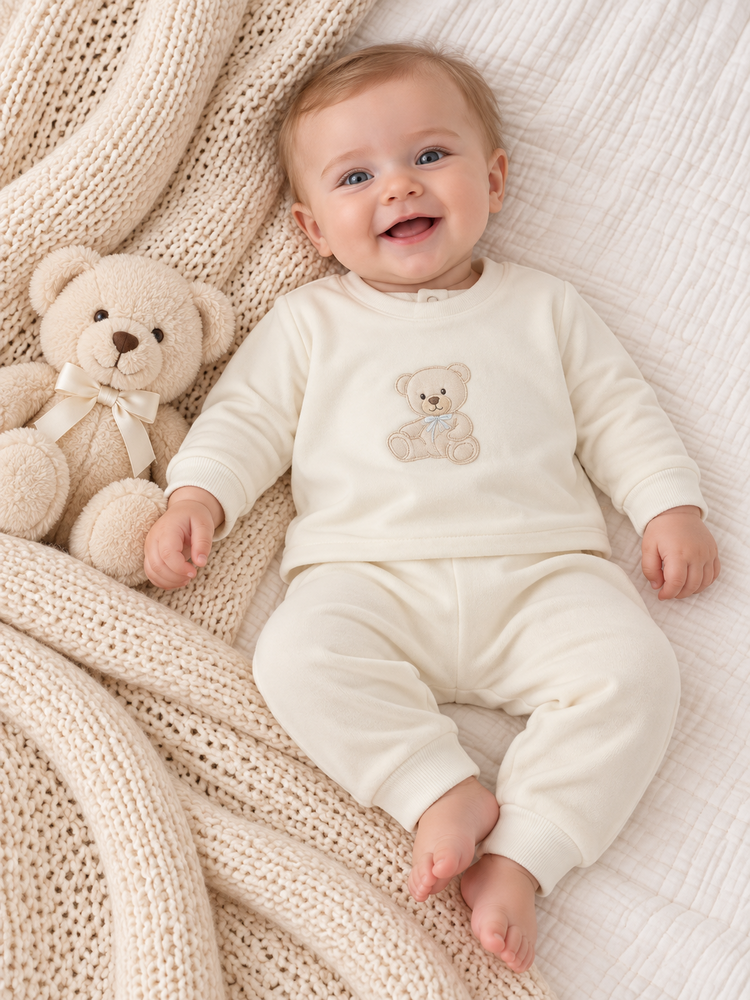 Baby Gi Baby Gi AW26 Sweet Teddy Two Piece - ST55B