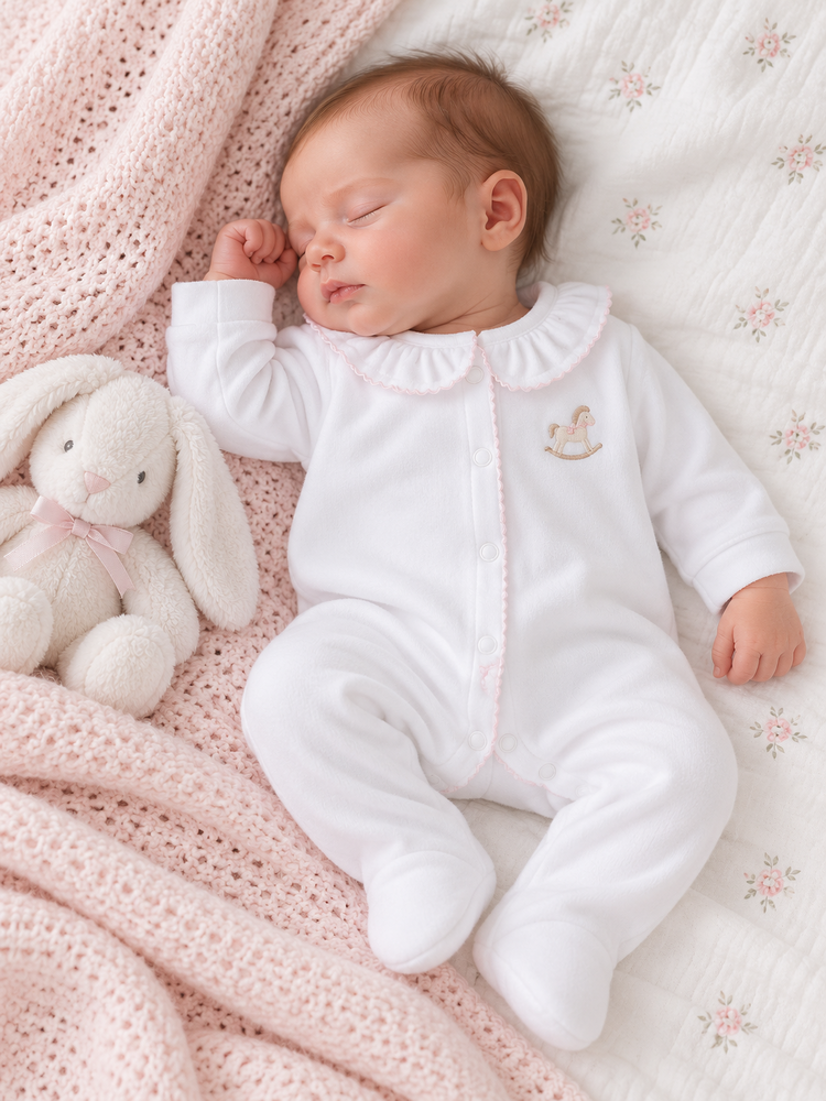 Baby Gi Baby Gi AW26 Rocking Horse Babygrow - RH53G