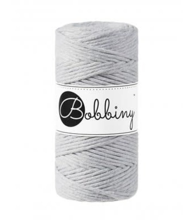 Bobbiny - Macramé 3MM Light Grey