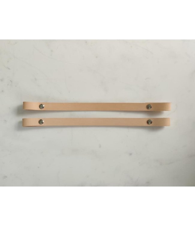 Bobbiny - Leren Handvat Naturel