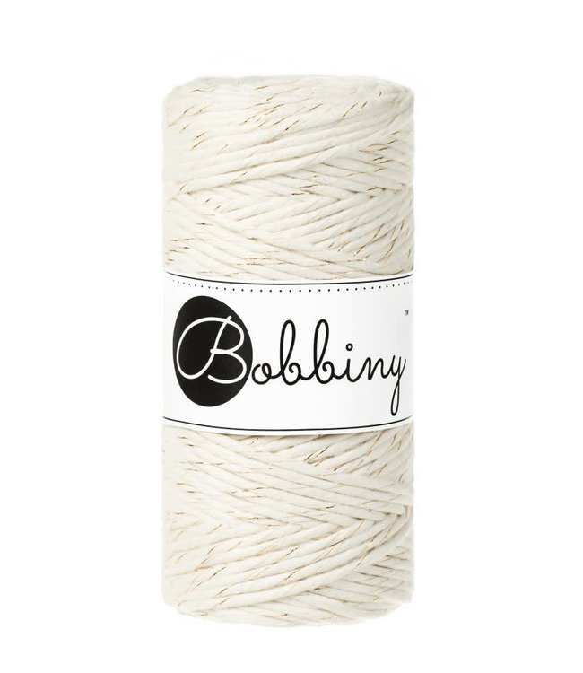 Bobbiny - Macramé 3MM Naturel Golden